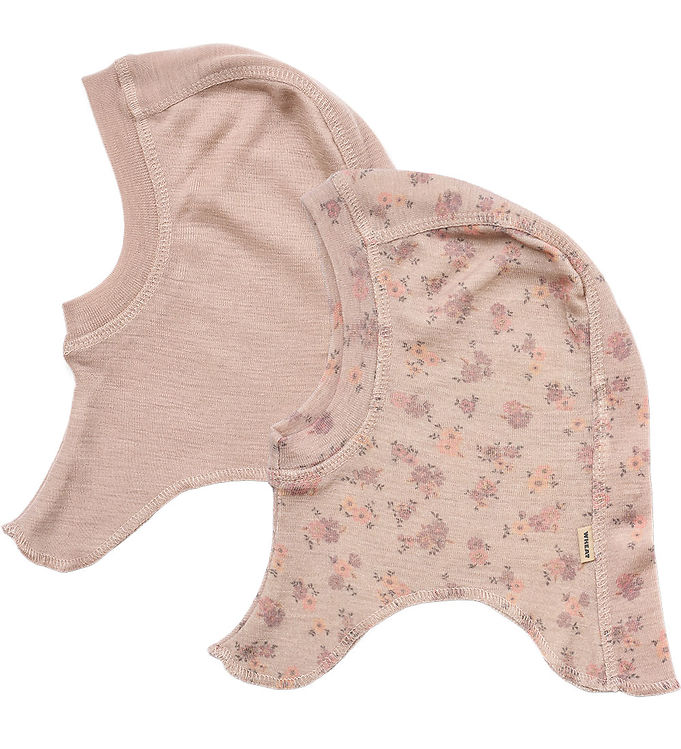 Wheat Elefanthue - Uld - 2-Pak - Felix - Lilac Flowers