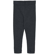 Wheat Leggings - Uld/Silke - Rib - Agi - Navy Wheat Leggings - Uld/Silke - Rib - Agi - Navy