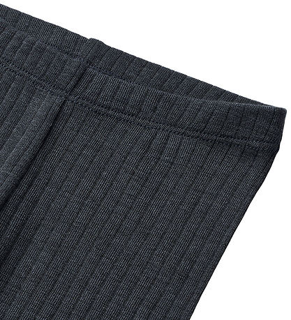 Wheat Leggings - Uld/Silke - Rib - Agi - Navy