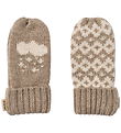 Wheat Luffer - Uld - Jacquard - Towsi - Grey Camel Melange m. Sn Wheat Luffer - Uld - Jacquard - Towsi - Grey Camel Melange m. Sn