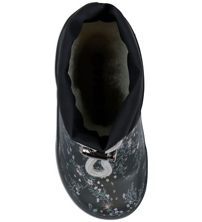 Wheat Termostøvler - Rubber - Forest Lake Checked Flowers Wheat Termostøvler - Rubber - Forest Lake Checked Flowers