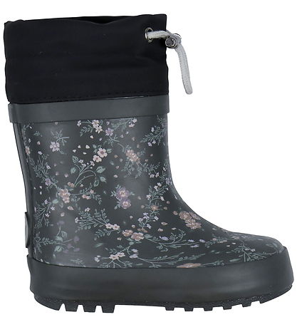 Wheat Termostøvler - Rubber - Forest Lake Checked Flowers Wheat Termostøvler - Rubber - Forest Lake Checked Flowers