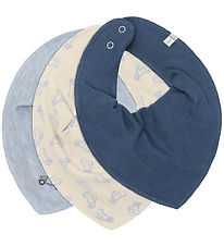 Pippi Savlesmæk - Spids - 3-pak - Dark Denim Pippi Savlesmæk - Spids - 3-pak - Dark Denim