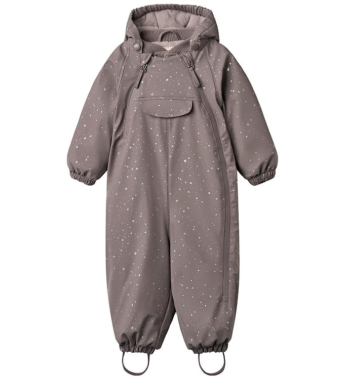 Wheat Flyverdragt - PU - Evig - Purple Stone Stars