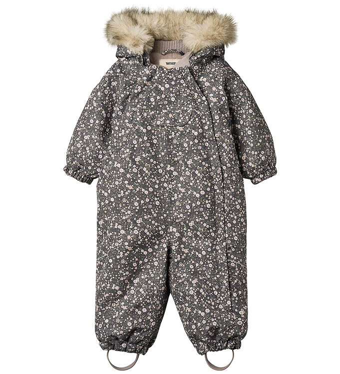 Wheat Flyverdragt - Nickie - Black Sea Open Flowers