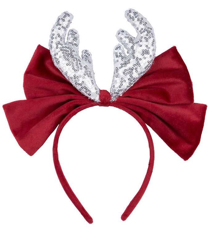 Meri Meri Hårbøjle - Velvet Bow Antlers