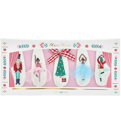 Meri Meri Hårspænder - 5-pak - Nutcracker Meri Meri Hårspænder - 5-pak - Nutcracker