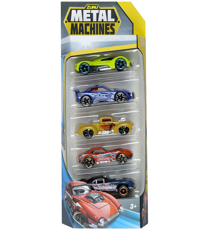 Metal Machines Biler - 5-pak - S2