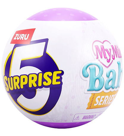 5 Surprise Kugle m. Overraskelse - Serie 2 - My Mini Baby