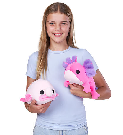 Hug A Lumps Bamse m. Tyngde - Small - Axolotl - Ally