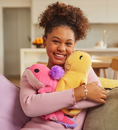 Hug A Lumps Bamse m. Tyngde - Small - Axolotl - Ally