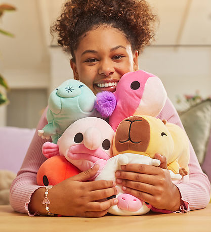 Hug A Lumps Bamse m. Tyngde - Small - Axolotl - Ally