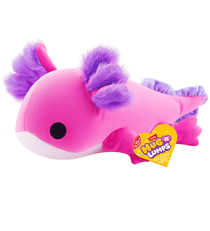 Hug A Lumps Bamse m. Tyngde - Small - Axolotl - Ally