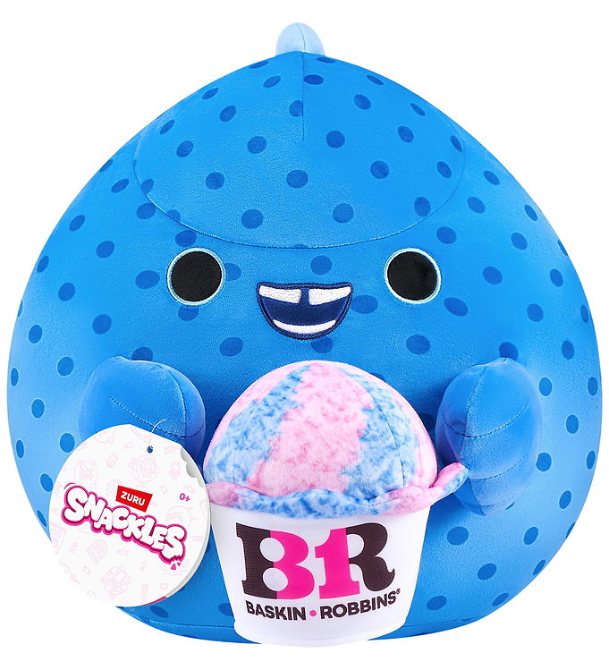 Snackles Bamse - 20 cm - Papegøjefisken Olivia m. Baskin Robbins