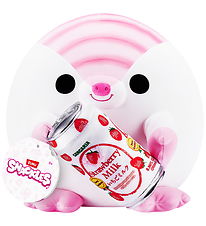 Snackles Bamse - 20 cm - Bæltedyret Lucy m. Strawberry Milk  Snackles Bamse - 20 cm - Bæltedyret Lucy m. Strawberry Milk