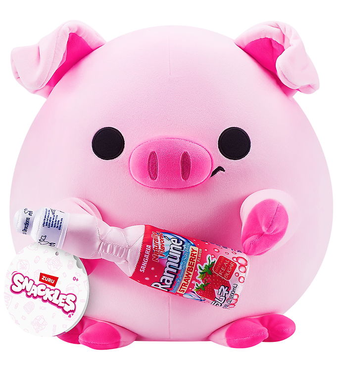 Snackles Bamse - 20 cm - Grisen Anna m. Sangaria Strawberry