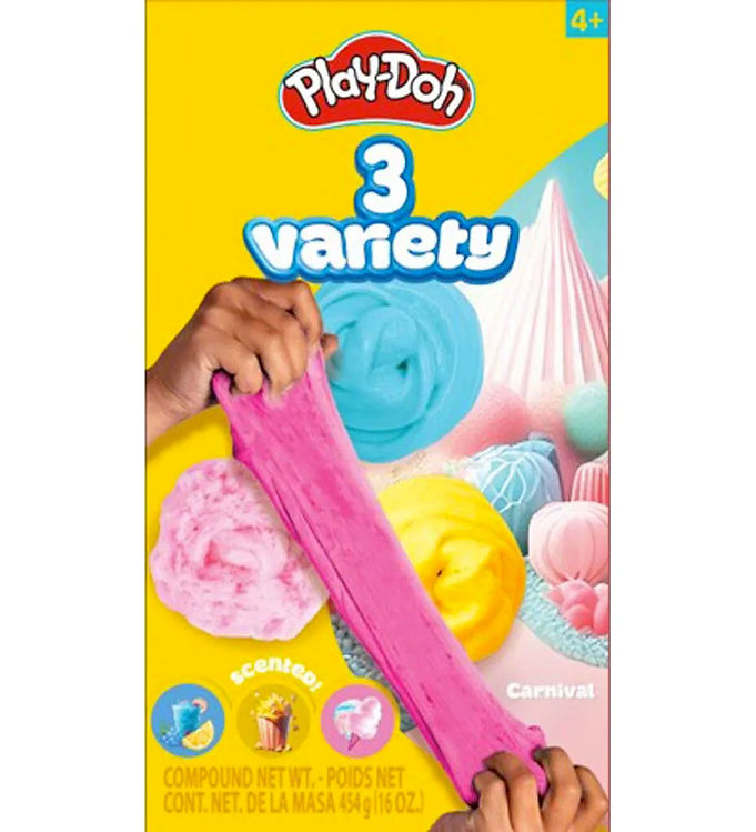 Play-Doh Slim - 3 Stack Jars - Carnival