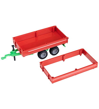 Siku Trailer - Tandem Axle Trailer - 1:32 - Rød Siku Trailer - Tandem Axle Trailer - 1:32 - Rød