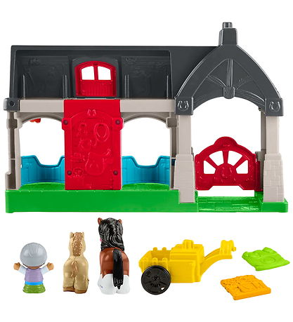 Fisher-Price Legetøj - Little People - Friendly Horse Stable