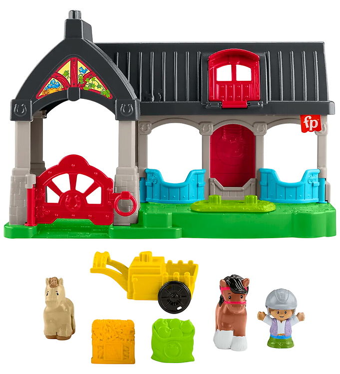 Fisher-Price Legetøj - Little People - Friendly Horse Stable