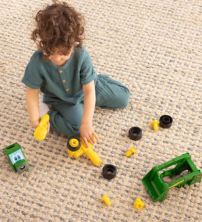 John Deere Arbejdsbil - Build A Buddy Skid-Steer John Deere Arbejdsbil - Build A Buddy Skid-Steer