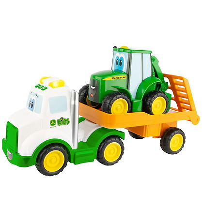 John Deere Arbejdsbiler - Farmin' Friends Hauling Set John Deere Arbejdsbiler - Farmin' Friends Hauling Set