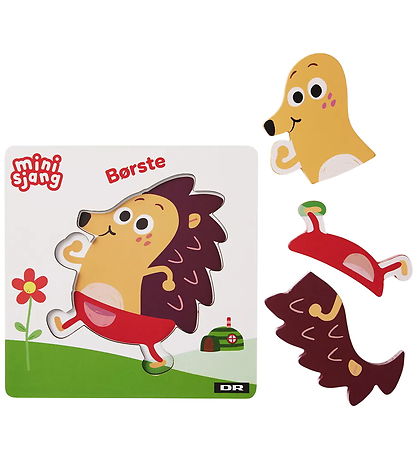 DR Puslespil - Børste - 3 Brikker