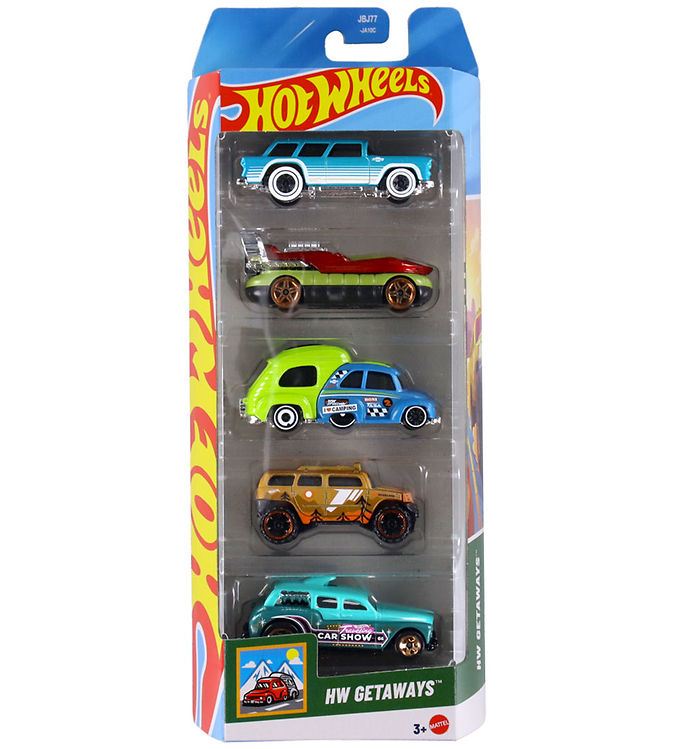 Hot Wheels Biler - 5-pak - HW Getaways