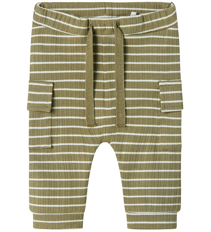 Name It Bukser Mermaid Med Striber - Str. 0m 50cm