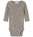 Name It Body l/æ - Uld/Modal - Rib - NbmWomi - Satellite/Stripes Name It Body l/æ - Uld/Modal - Rib - NbmWomi - Satellite/Stripes