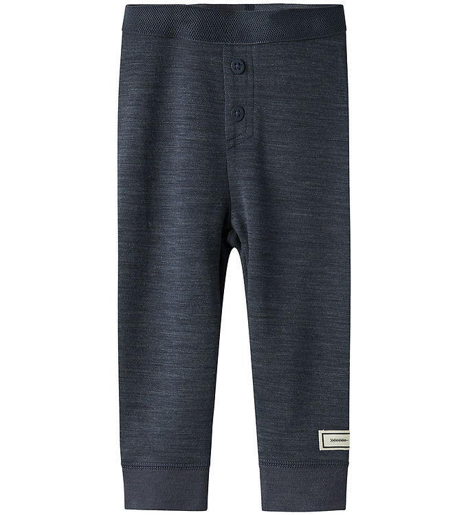 Name It Leggings - Uld/Viskose - NbmWyla - Ombre Blue