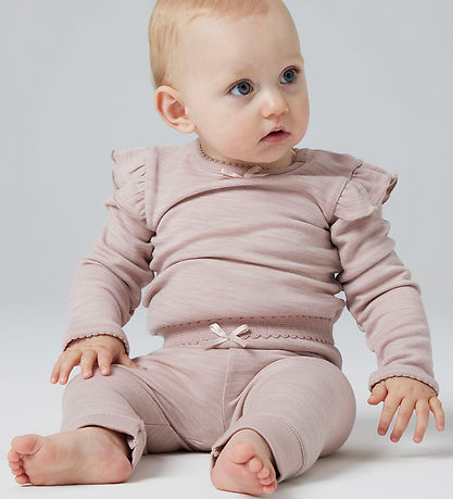 Name It Leggings - Uld/Viskose - NbfWyla - Shadow Gray