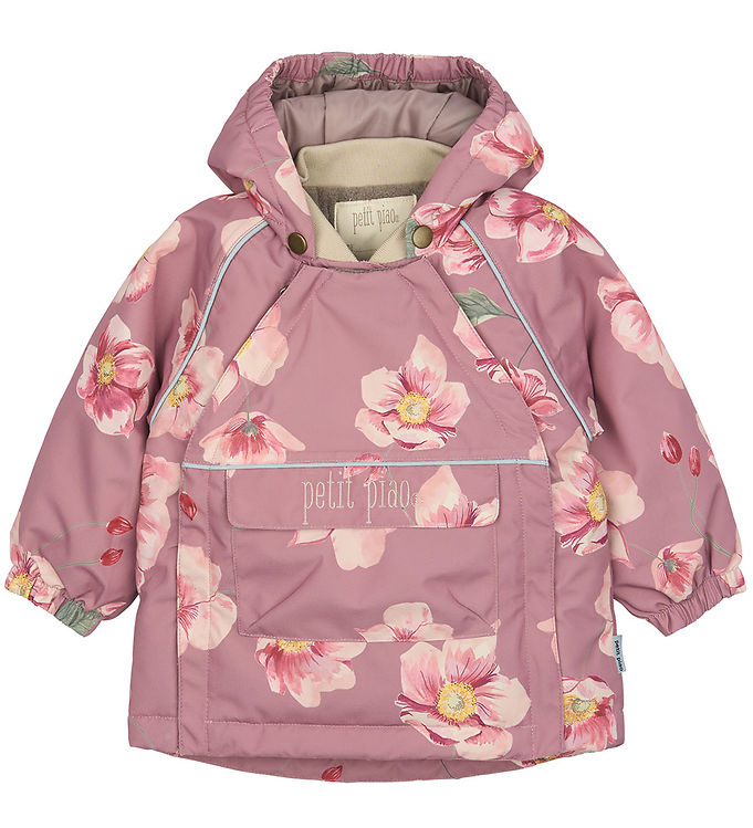 Petit Piao Vinterjakke - PPDard - Autumn Anemone AOP
