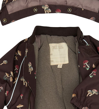 Petit Piao Flyverdragt - PPDard - Fungi AOP Petit Piao Flyverdragt - PPDard - Fungi AOP