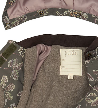 Petit Piao Vinterjakke - PPDard - Oak AOP