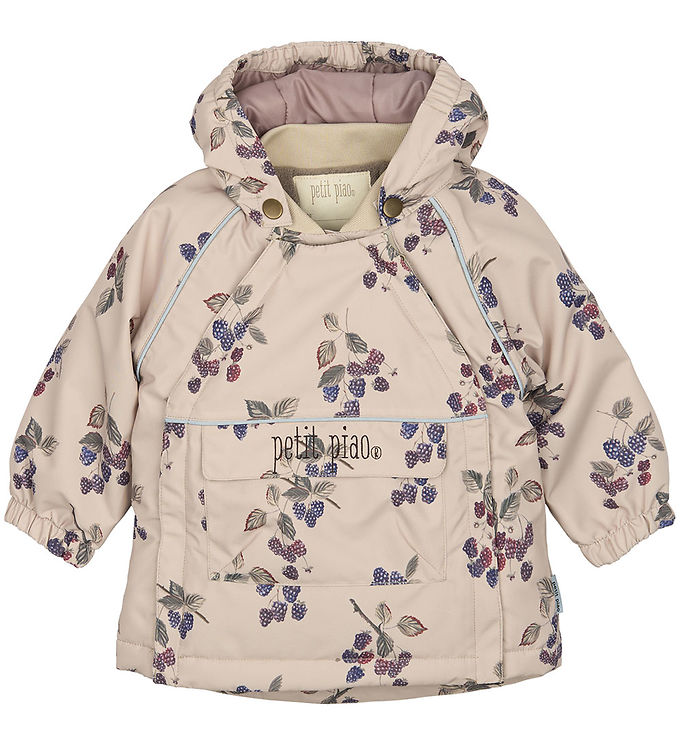 Petit Piao Vinterjakke - PPDard - Blackberry AOP