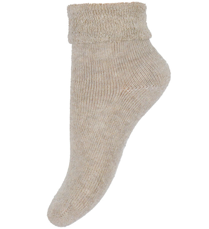 Minymo Strømper - Silver Mink Melange