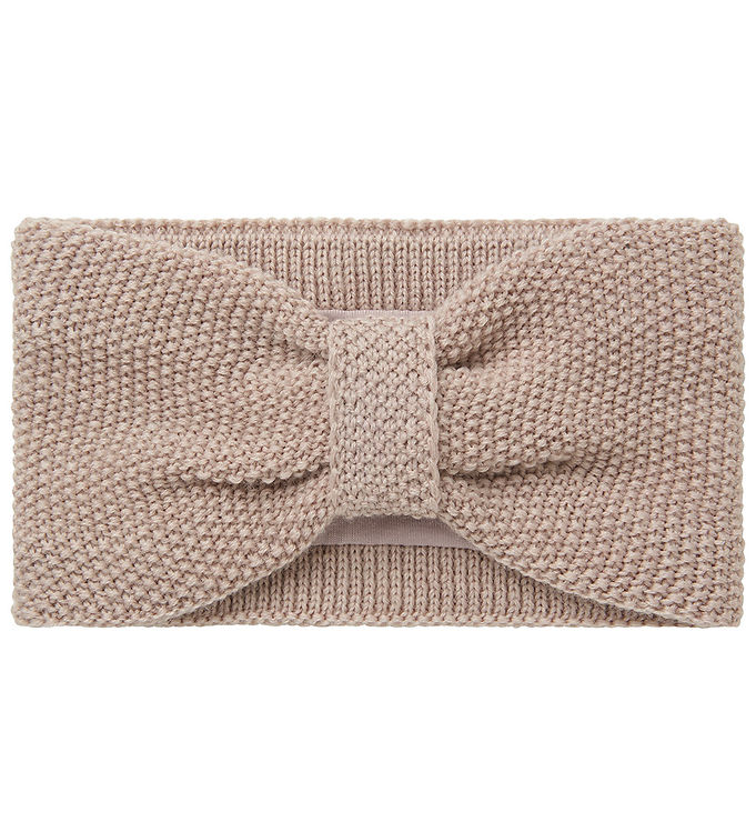 Name It Pandebånd - Strik - Uld - NkfWrilla - Shadow Gray