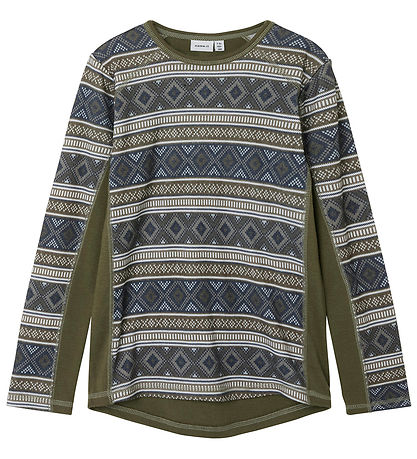 Name It Bluse - Uld - NkmWillto - Kalamata/ICELAND Name It Bluse - Uld - NkmWillto - Kalamata/ICELAND