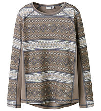 Name It Bluse - Uld - NkmWillto - Satellite/Snow pattern Name It Bluse - Uld - NkmWillto - Satellite/Snow pattern