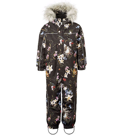Molo Snowsuit - Polaris Fur - Paisley Flowers