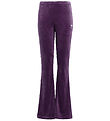 adidas Originals Velourbukser - Aurora Plum/Hvid adidas Originals Velourbukser - Aurora Plum/Hvid
