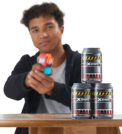 X-SHOT Skumgeværer - Ultimate Shootout pack - Rød/Blå