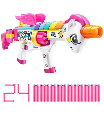 X-SHOT Skumgevær - Rizz Master - Multifarvet X-SHOT Skumgevær - Rizz Master - Multifarvet
