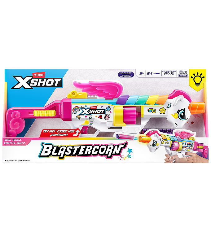 X-SHOT Skumgevær - Rizz Master - Multifarvet