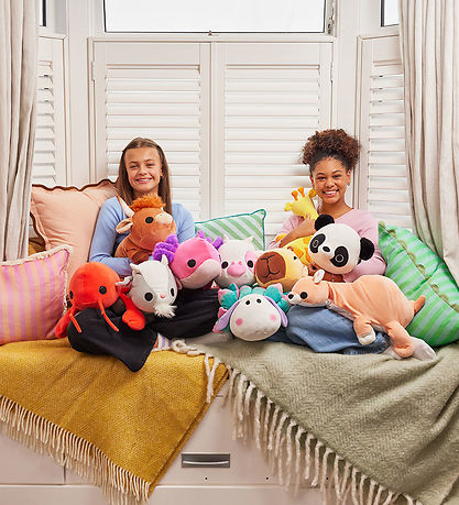 Hug A Lumps Bamse m. Tyngde - Medium - Kænguru - Jess