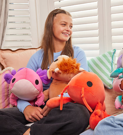 Hug A Lumps Bamse m. Tyngde - Medium - Axolotl - Ally