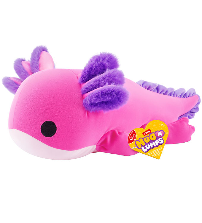 Hug A Lumps Bamse m. Tyngde - Medium - Axolotl - Ally