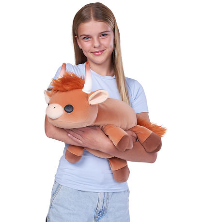 Hug A Lumps Bamse m. Tyngde - Medium - Højlandskvæg - Holly