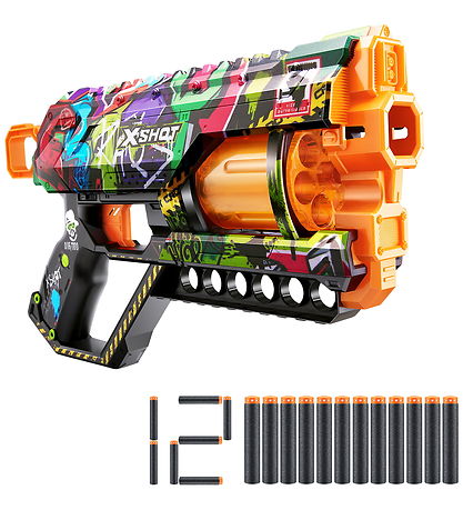 X-SHOT Skumgevær - Skins - Graffiti X-SHOT Skumgevær - Skins - Graffiti